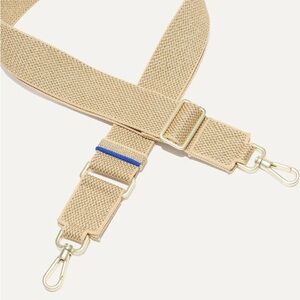 Rothy’s Webbed Crossbody Strap in Golddust